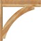 Ekena Millwork Thorton Block Rough Sawn Outlooker, Western Red Cedar, 8"W x 38"D x 38"H OUT08X38X38THR05RWR - alternate 4